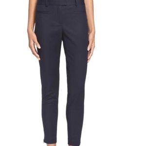 Veronica Beard Zip Detail Ankle Pants